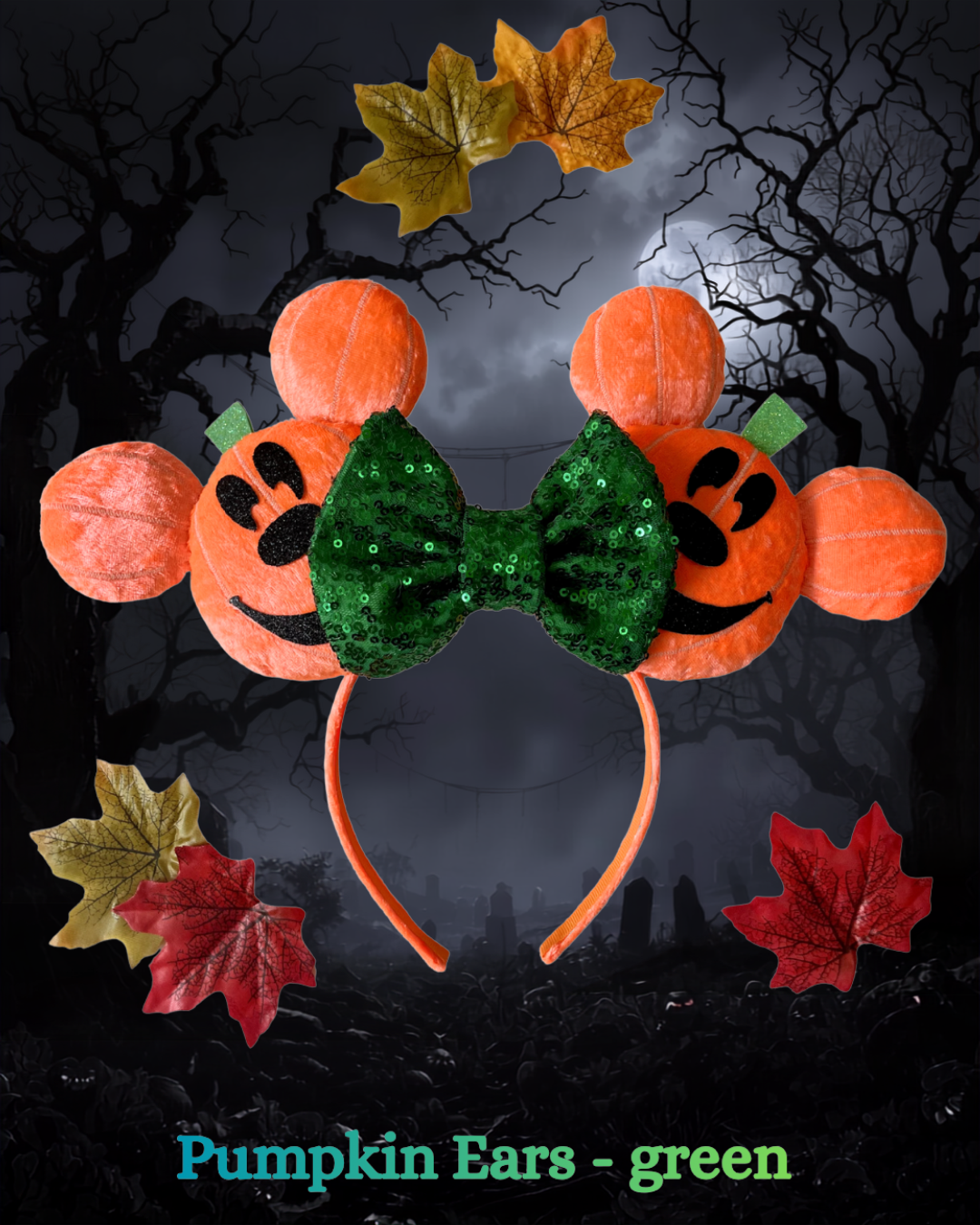 Pumpkin Ears - green