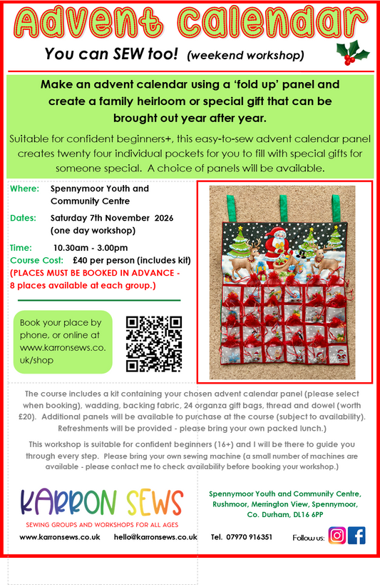 Advent Calendar Workshop