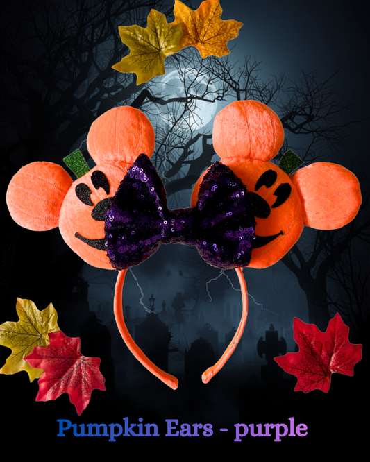 Pumpkin Ears - purple