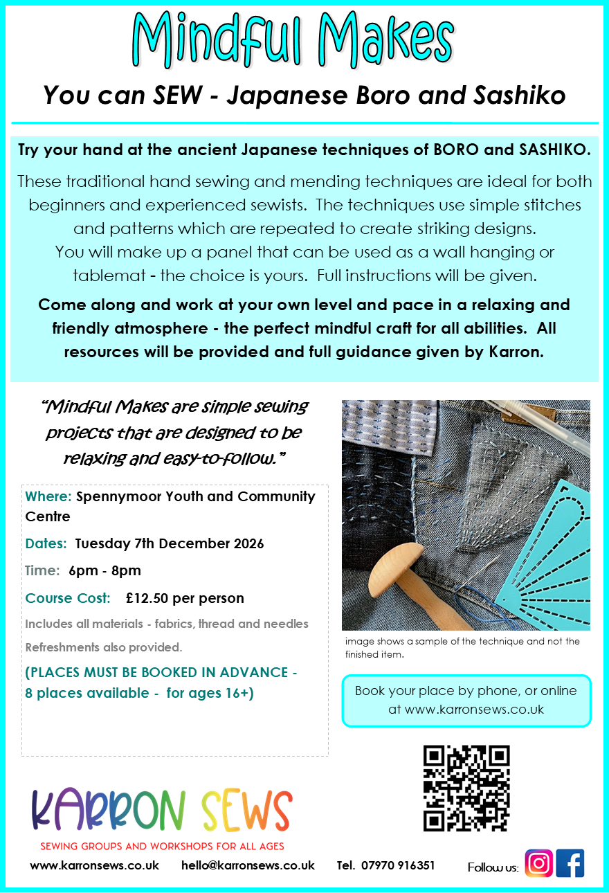 Japanese Boro and Sashiko Workshop - an introduction