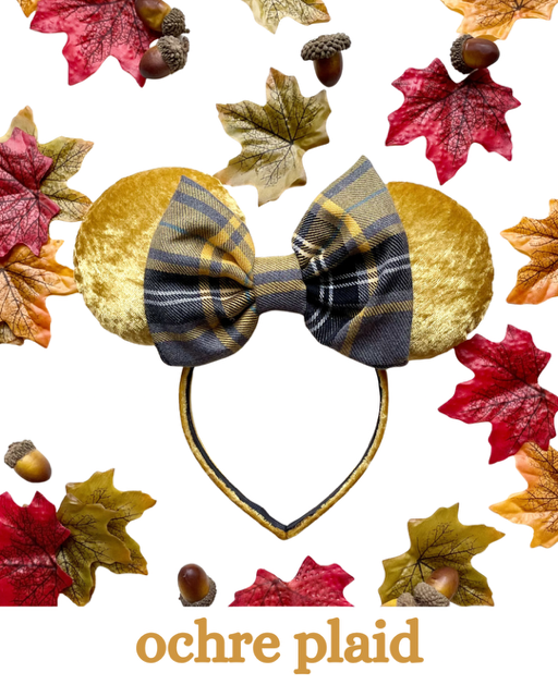 Ochre Plaid - Winter Spice Collection