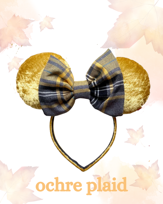 Ochre Plaid - Winter Spice Collection